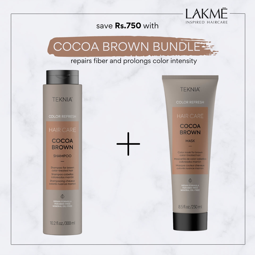 LAKME - Cocoa Brown Bundle (Shampoo + Mask)